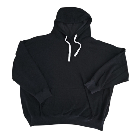 Buffalo by David Bitton Black Hooded Sweatshirt Sz XXL Soft Stretch Blend Cozy - Picture 4 of 10